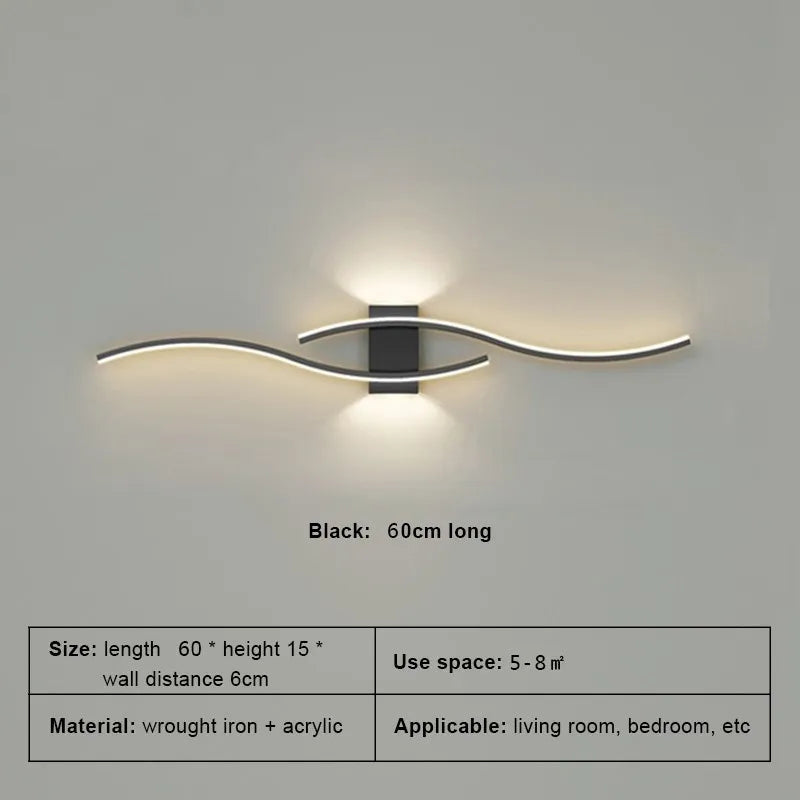 Minimalist LED Wall Lamp for Stylish Indoor Lighting - Smarsty