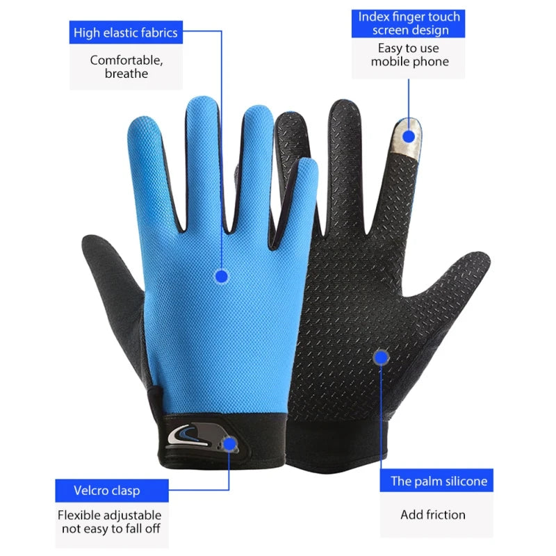 Touchscreen Fishing Gloves Men Women Anti Slip Breathable - Smarsty