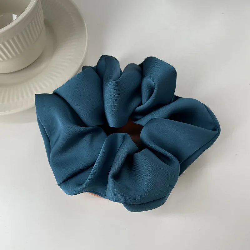 Satin Scrunchies Hair Accessories Gentle Soft Hold Premium - Smarsty