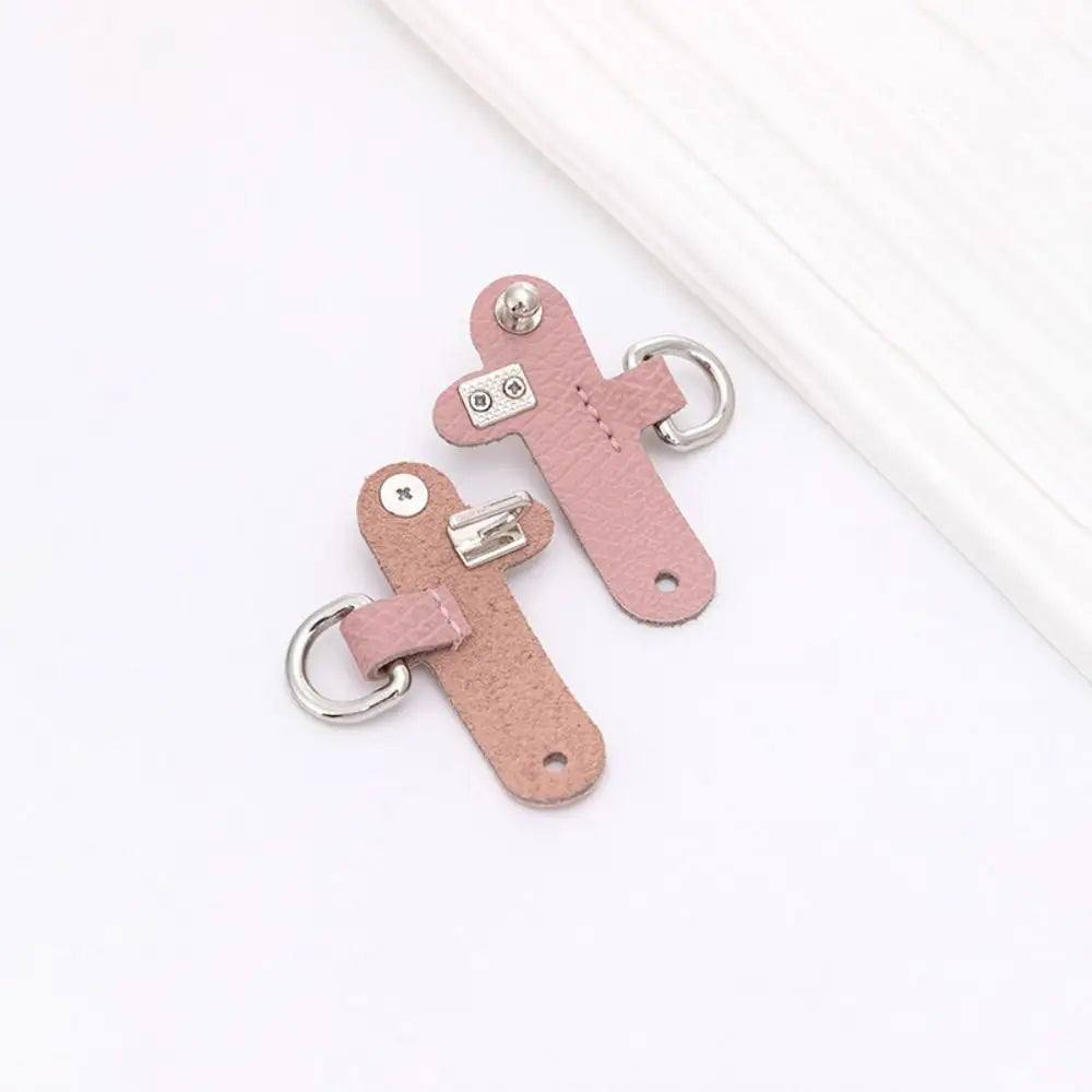 Handbag Transformation Accessories for Longchamp Mini Bag Strap Punch-free Genuine Leather Shoulder Strap Conversion Hang Buckle