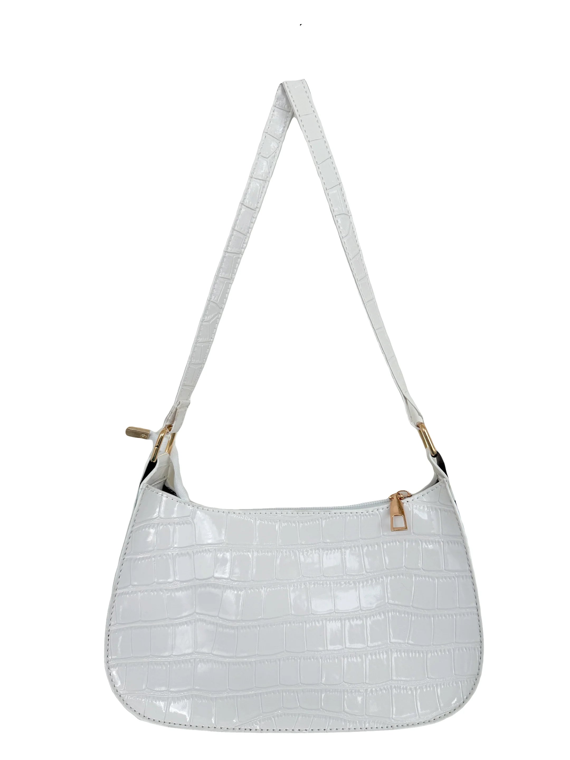 Vintage Patent Leather Shoulder Bag For Women Designer - Smarsty