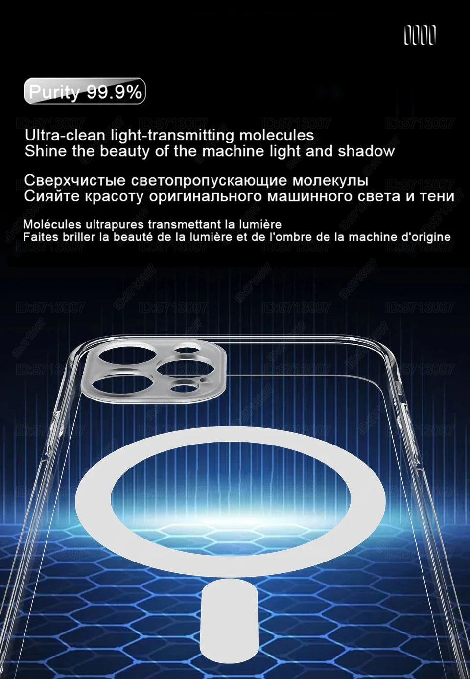 MagSafe Transparent Case For IPhone Wireless Charge - Smarsty