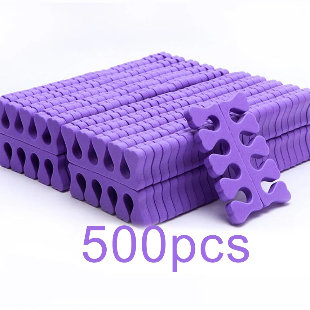 Soft Silicone Toe Separators for Nail Art Practice - Smarsty