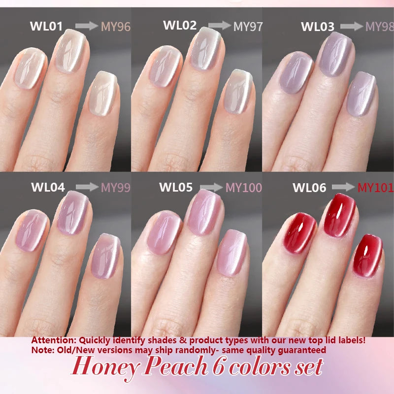 Born Pretty Rainbow Purple Magnetic Gel Nail Polish - Smarsty