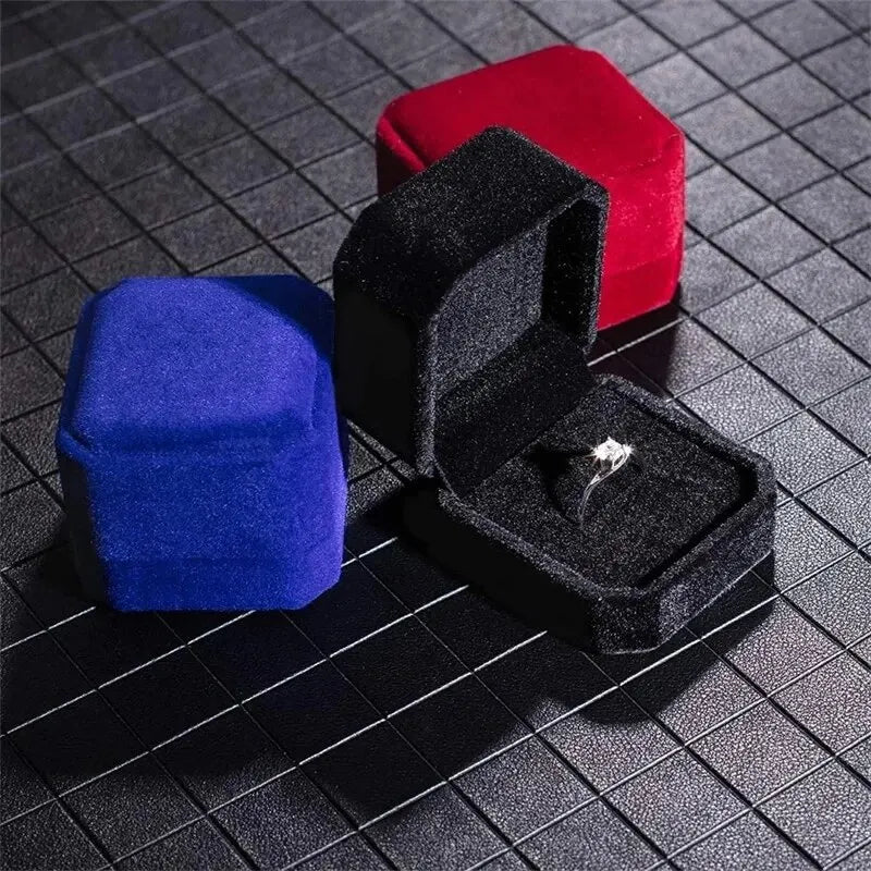 Velvet Jewelry Packaging Organizer Gift Box Set - Smarsty