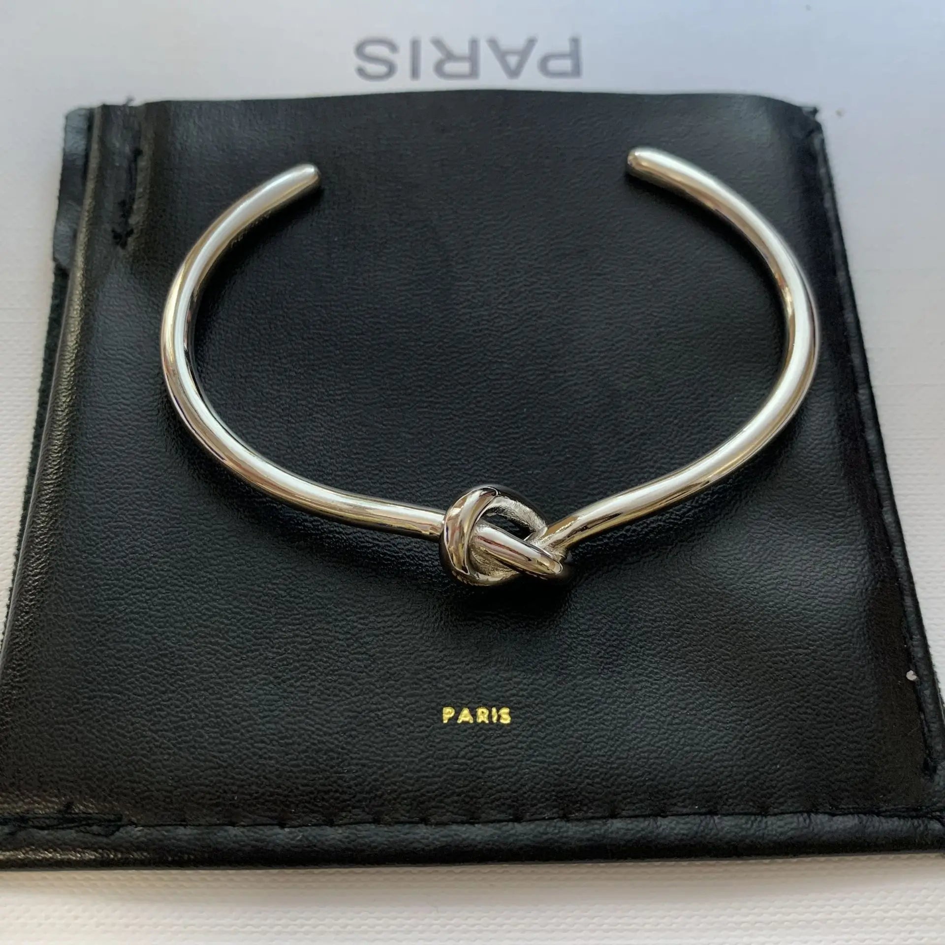 Vintage Stainless Steel Woven Twist Bracelet for Women - Smarsty
