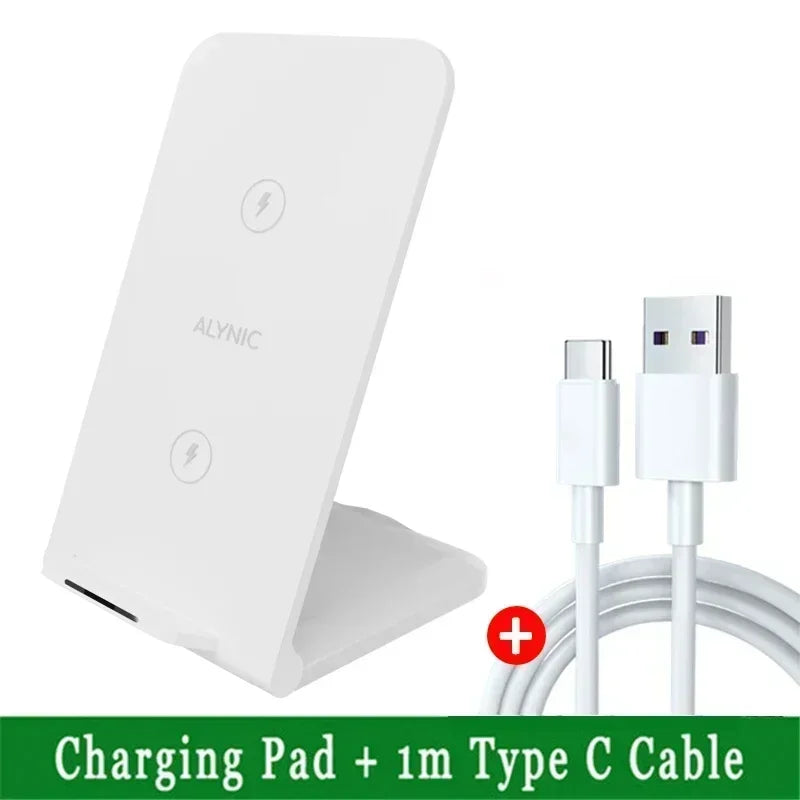 Fast Wireless Charging Desk Stand for All Smartphones - Smarsty