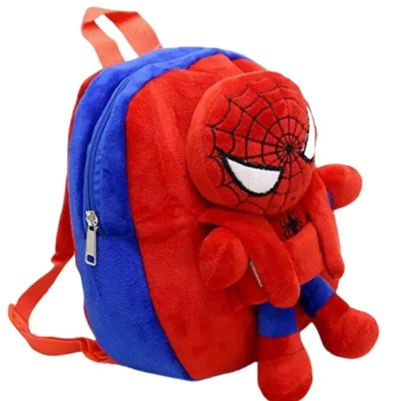 Cartoon cartoon fashion character backpack children casual plush backpack cute kindergarten boy and girl schoolbag gift - Smarsty