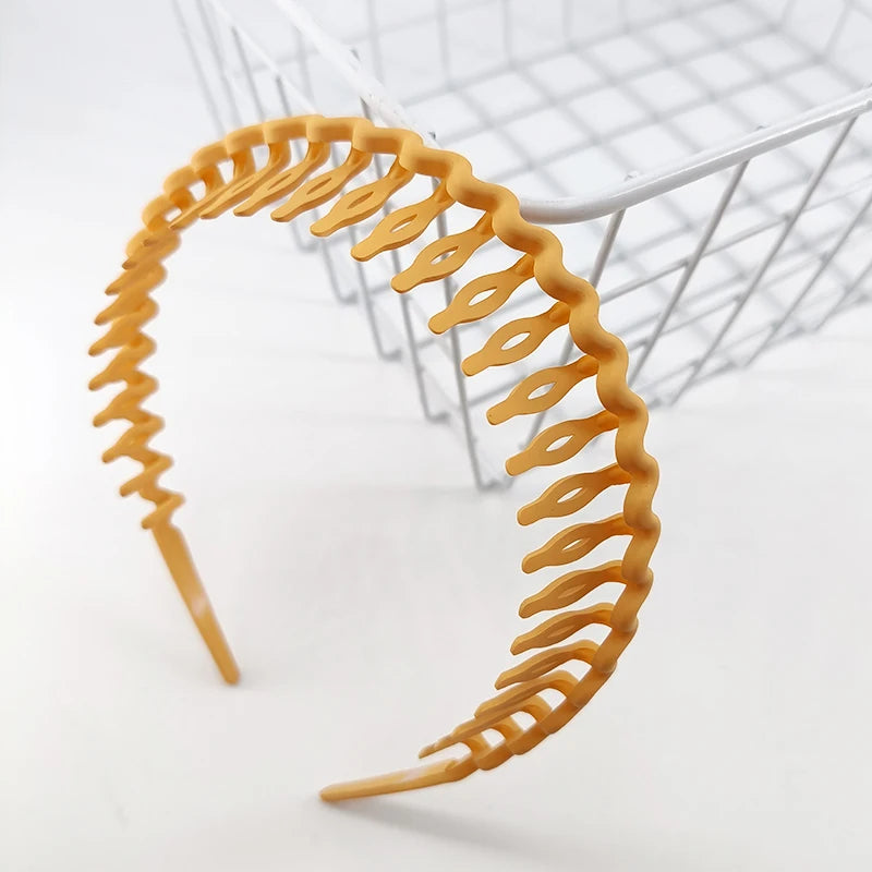 Frosted Color Non-Slip Hair Clip Headbands - Smarsty