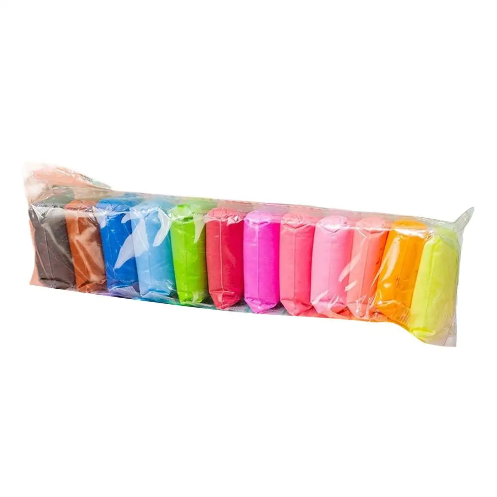 Colored Clay Child Modelling Craft Children Air Dry Clay With Hand Tools Stimulate Kids Early Learning Activities Interactive - Smarsty