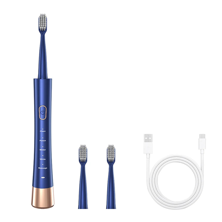 Sonic Electric Toothbrush with Type-C Charging and 5 Gear Modes - Smarsty