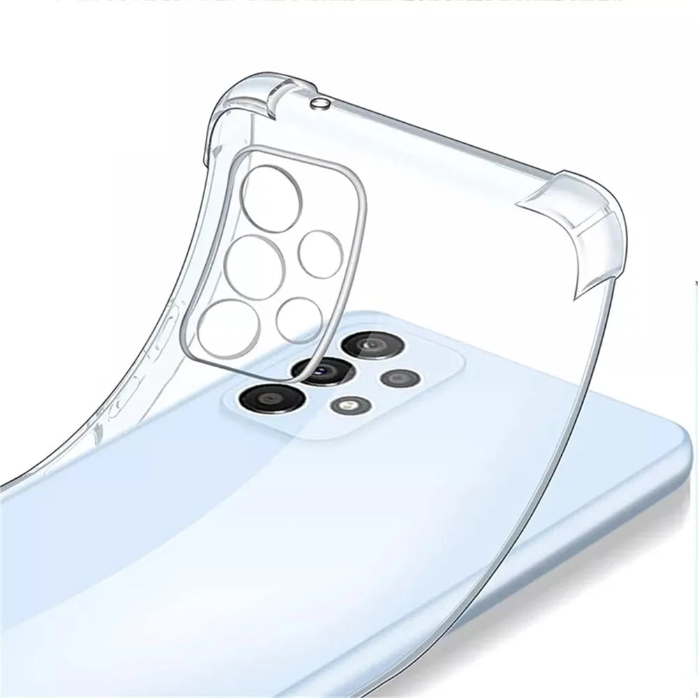 Air Bag Clear Case for Galaxy A Series Dustproof Slim - Smarsty