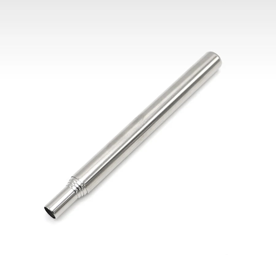 Stainless Steel Blowpipe Pocket Bellow Collapsible Air Blow Stick Campfire Fire Tool Outdoor Bushcraft Camping Hiking Cooking