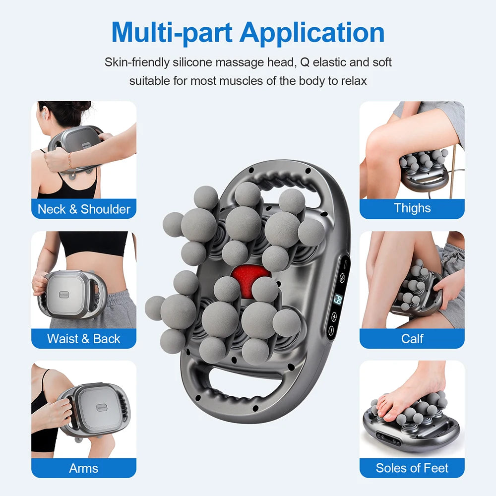 High-Frequency Vibration Body Massage Gun for Muscle Relief - Smarsty