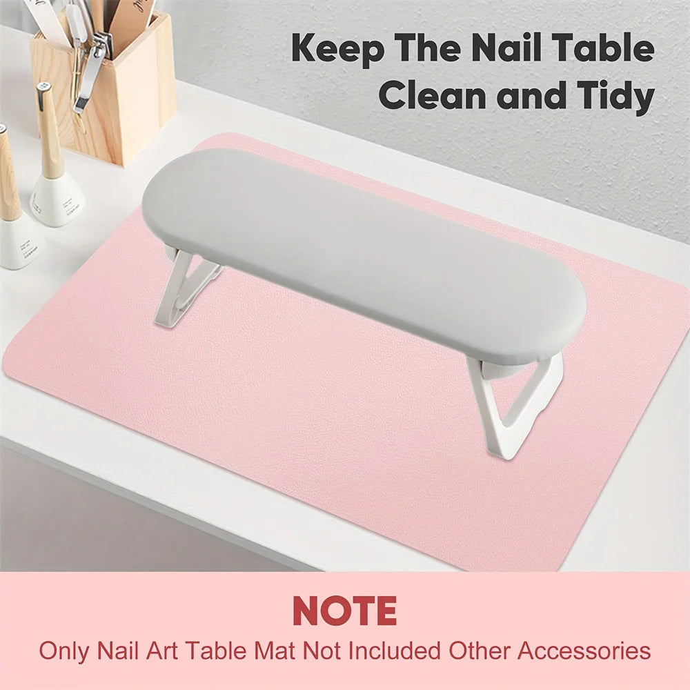 Foldable Nail Art Table Mat Waterproof Hand Rest Pad - Smarsty