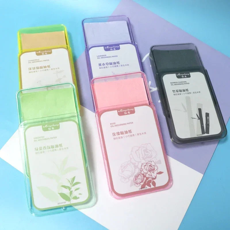 300 Pcs Oil Control Face Blotting Sheets for Clear Skin - Smarsty