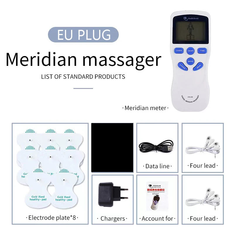 8 Modes EMS Dual Channel Muscle Massager for Fatigue Relief - Smarsty