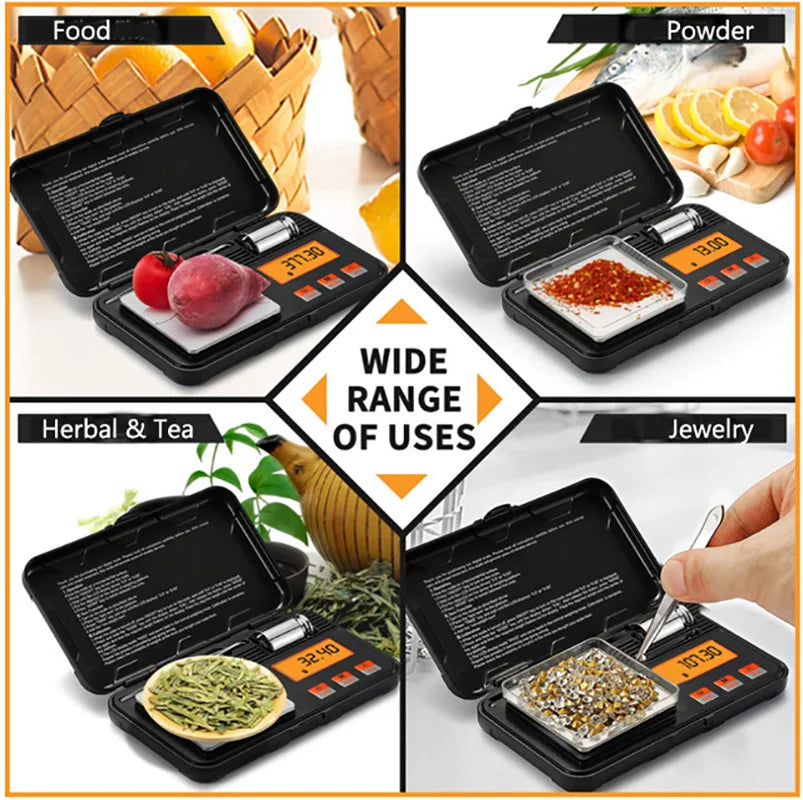 Precision Pocket Scale 0.001g for Jewelry Weighing - Smarsty