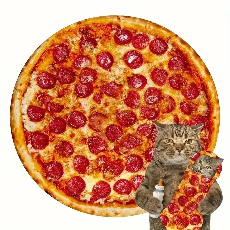 Funny Round Burrito Throw Blanket for Adults - Smarsty