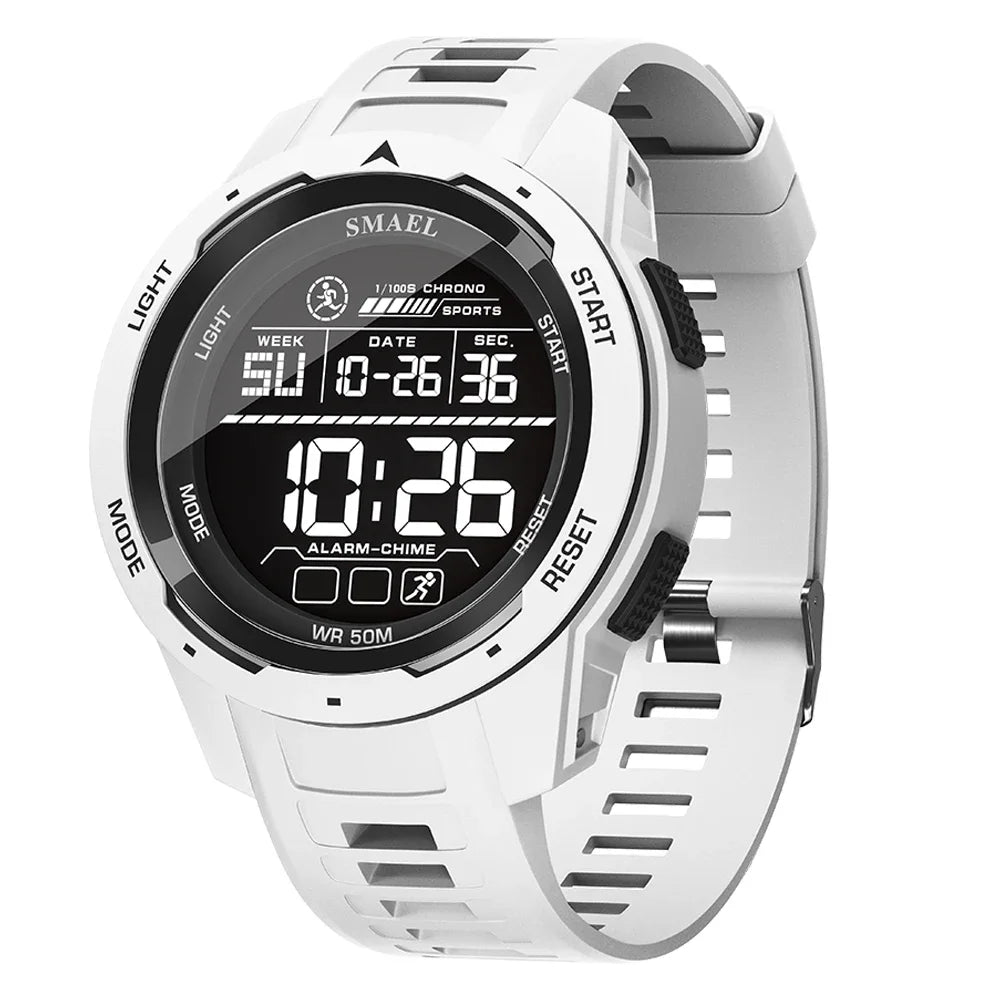 SMAEL 8105 Men’s Digital Sports Watch Waterproof LED Display - Smarsty