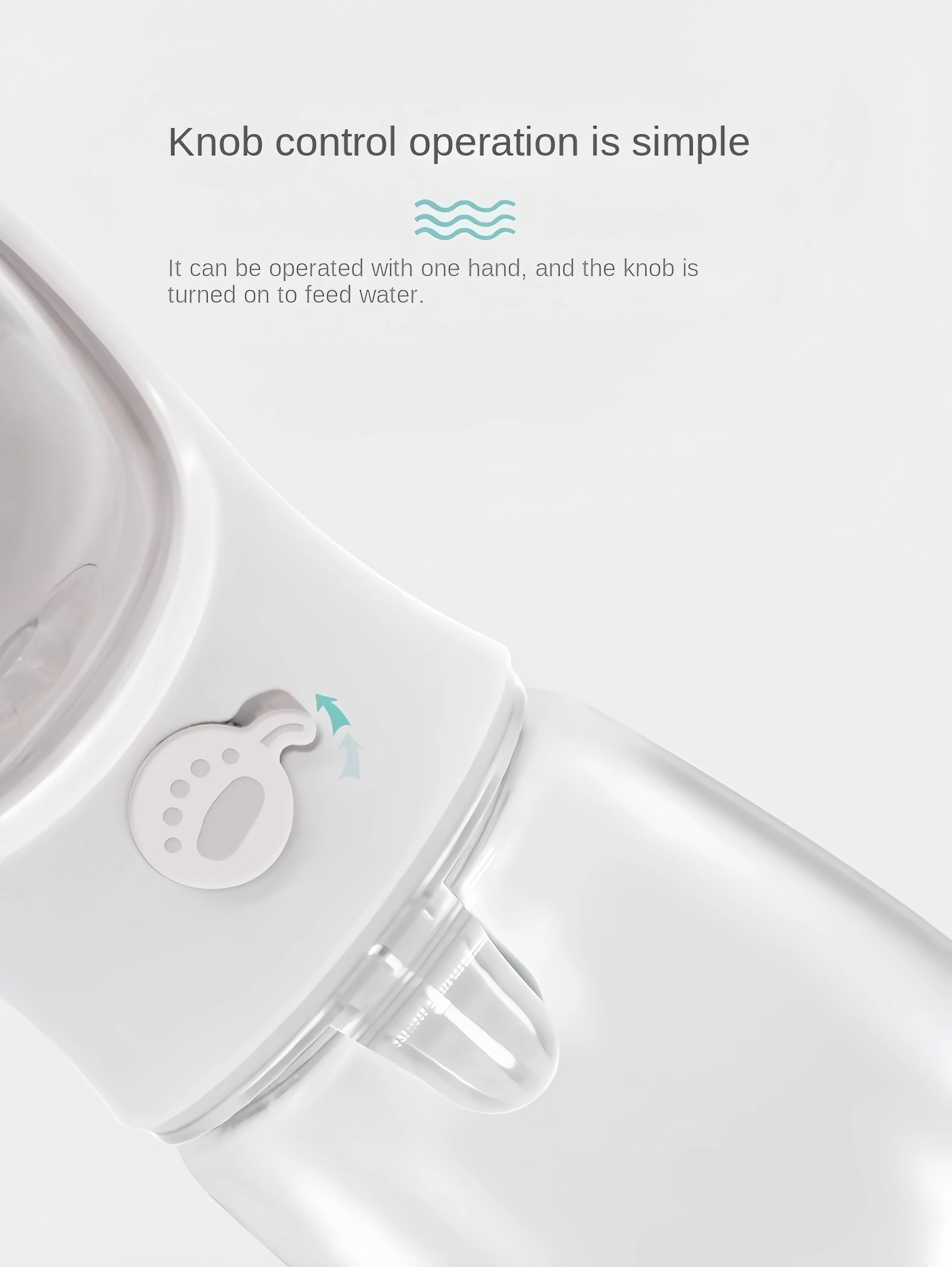 Portable Dog and Cat Water Bottle with Food Storage - Smarsty