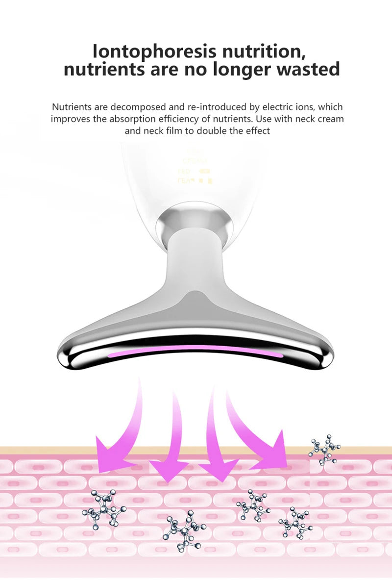 7 Colors Anti Wrinkle Facial Massager for Skin Tightening - Smarsty