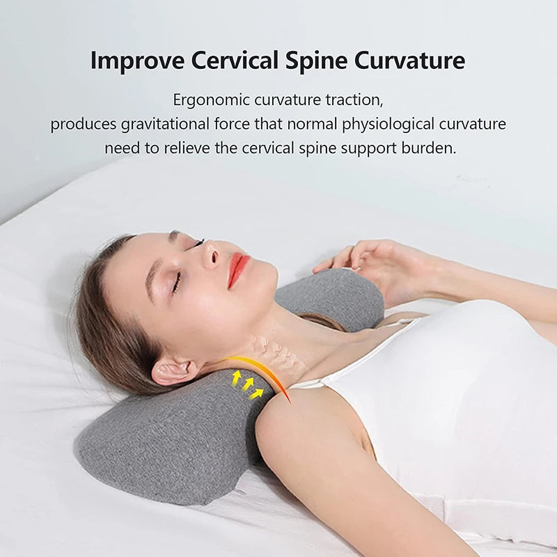 Memory Foam Cervical Pillow for Side Sleepers - Smarsty