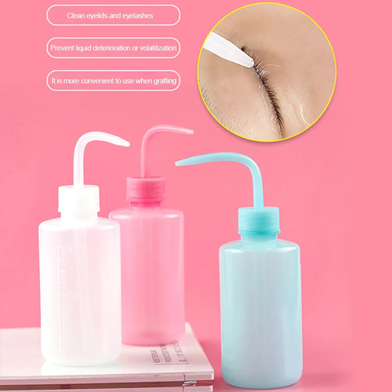 Eyelash Cleaning Bottle with Curved Spout 250ml 500ml - Smarsty