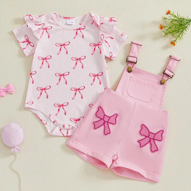 Adorable Toddler Girl Floral Print Sleeveless Romper and Ruffle Skirt Set for Summer Vacation Beach Outing