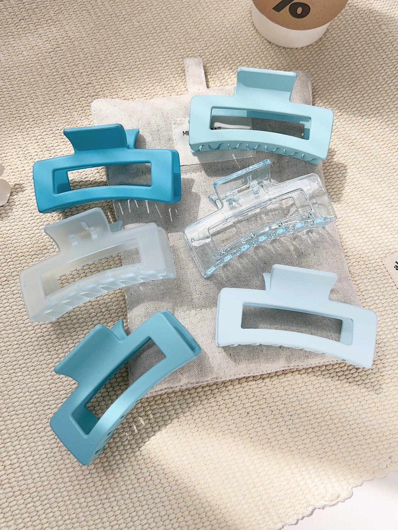 Hair Claw Clips Strong Hold Nonslip For Thick Hair - Smarsty