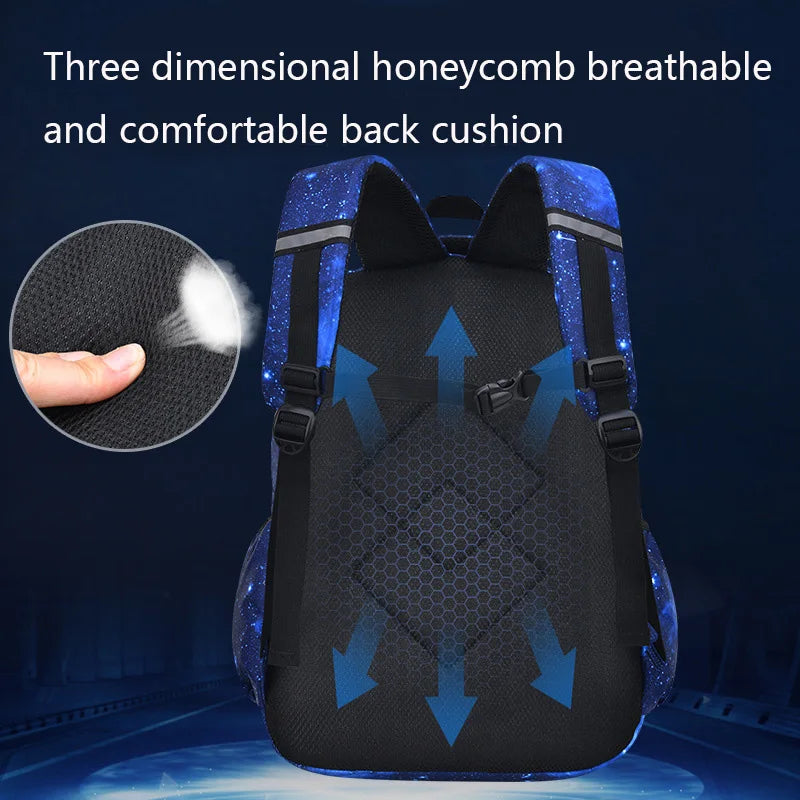 Waterproof Kids Backpack Starry Sky For Boys And Girls - Smarsty