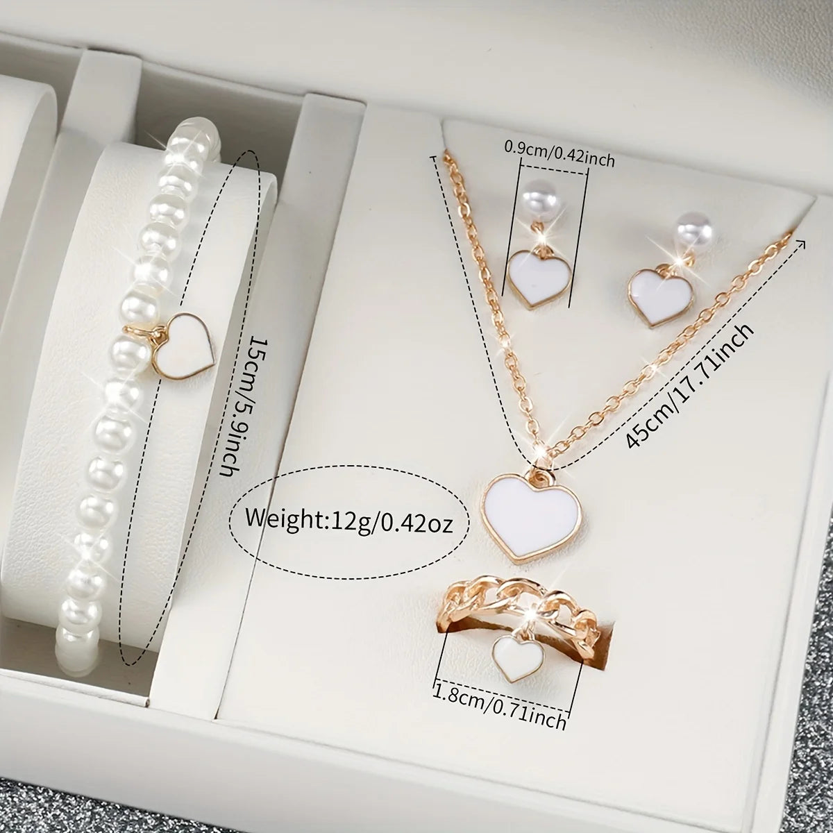 Women's Casual Silicone Band Quartz Watch Set - Smarsty