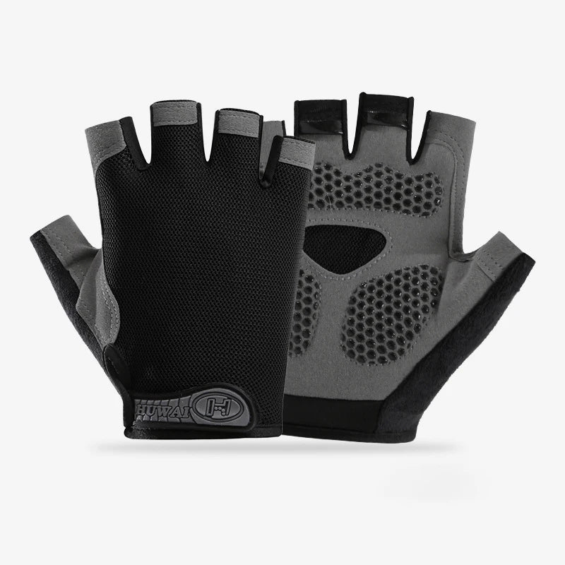 Breathable Fingerless Gym Gloves For Fitness Training - Smarsty
