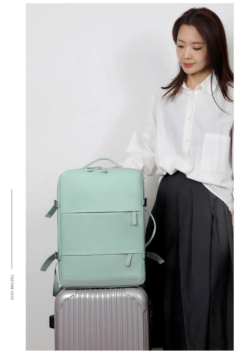 2025Men Women's Bag Large Capacity Journey Multifunction Backpack With Shoe Storage Multilayer Dry And Wet Separation Waterproof