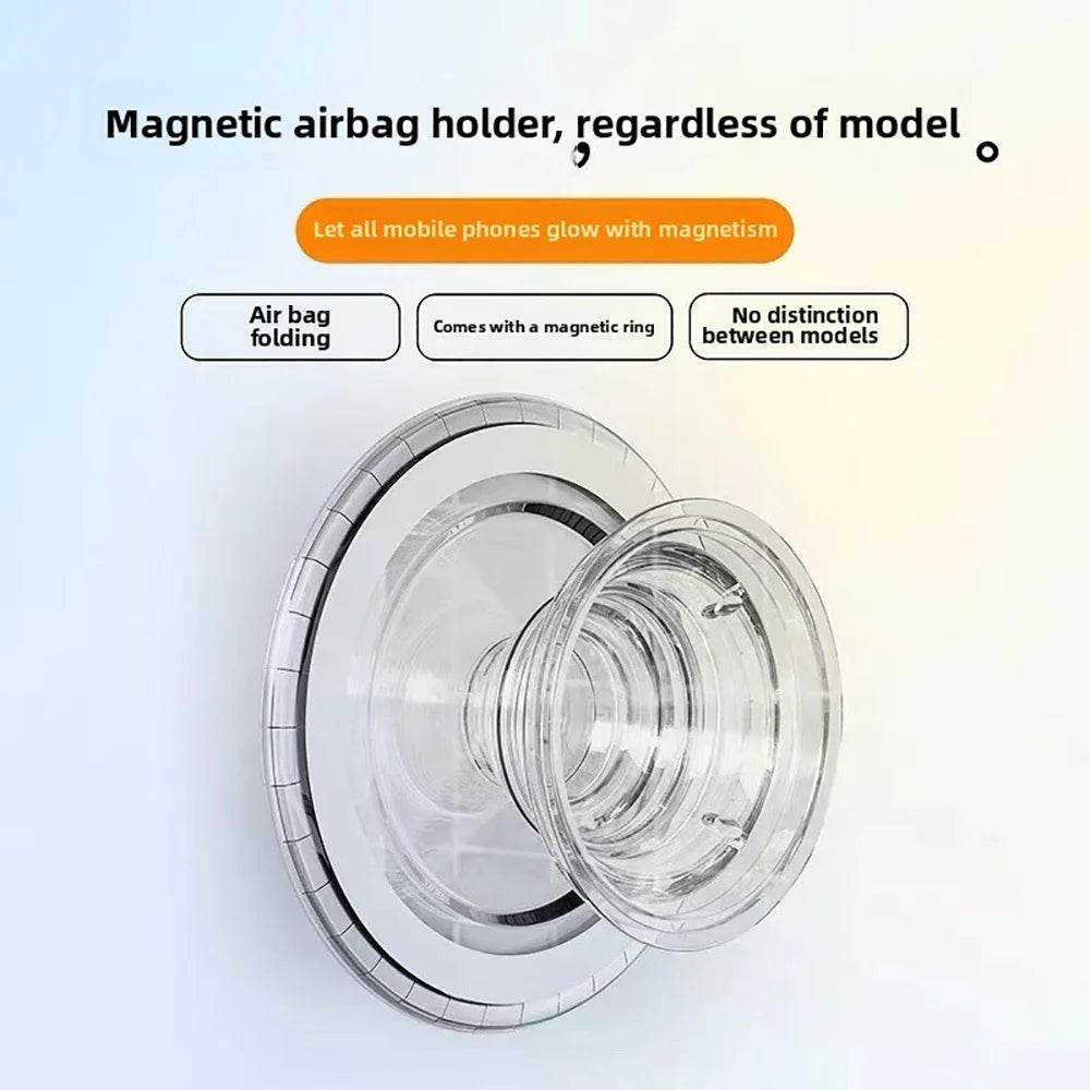 Magnetic Folding Phone Grip Holder With Pocket Stand - Smarsty