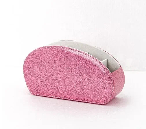 5 Grid Pu Leather Organizer Remote Control Phone And Tv Holder Desk Storage Box Cosmetics Brush by Smarsty