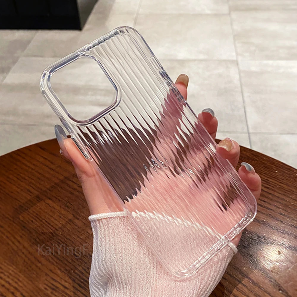 Transparent Iphone Case Clear Silicone Bumper Protection - Smarsty