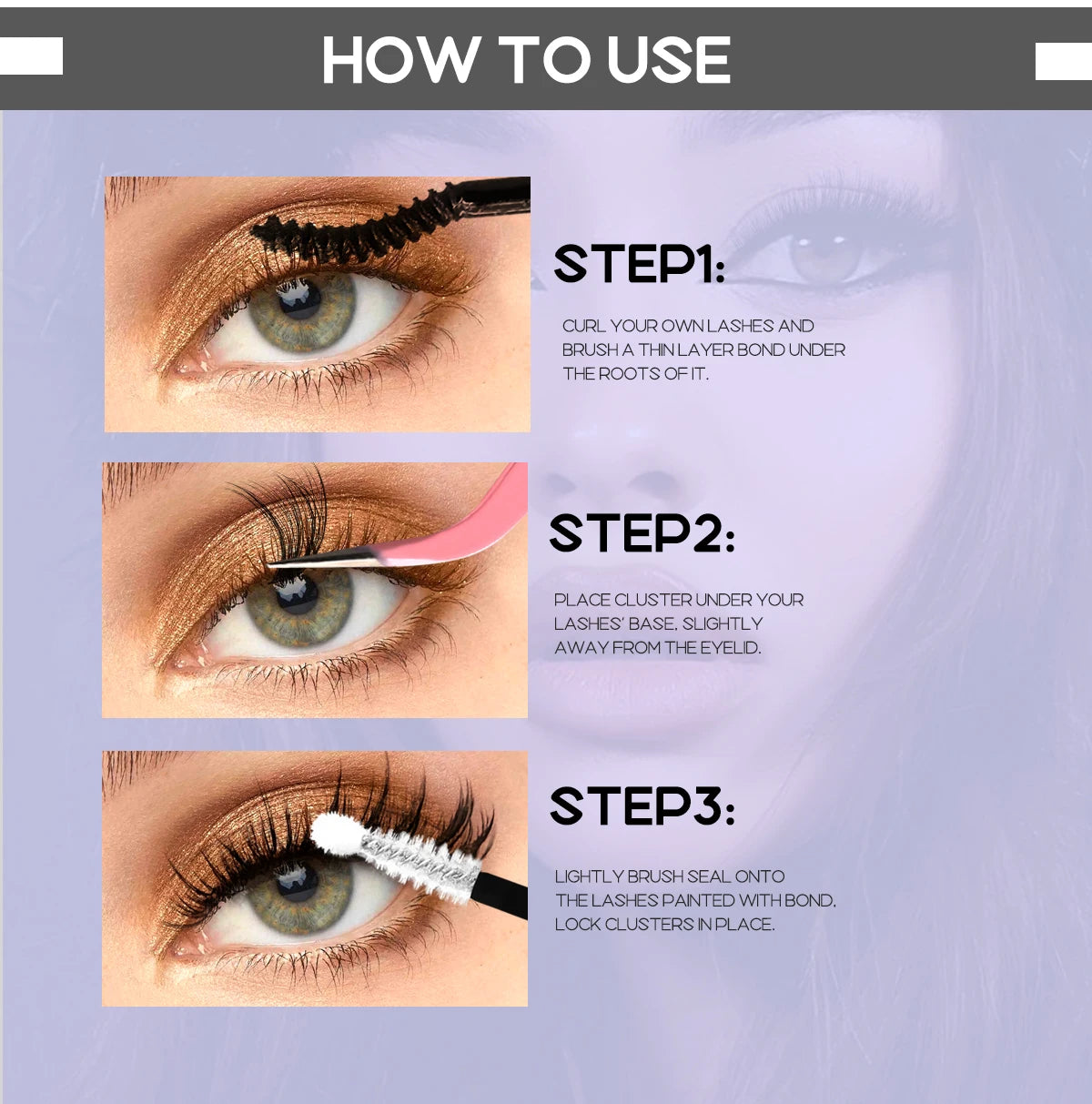 DIY Lash Extension Kit with Individual Lashes for Home Use - Smarsty