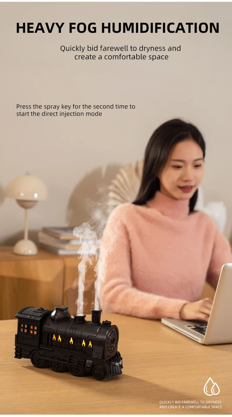 Ultrasound Air Humidifier with Colorful Night Light - Smarsty