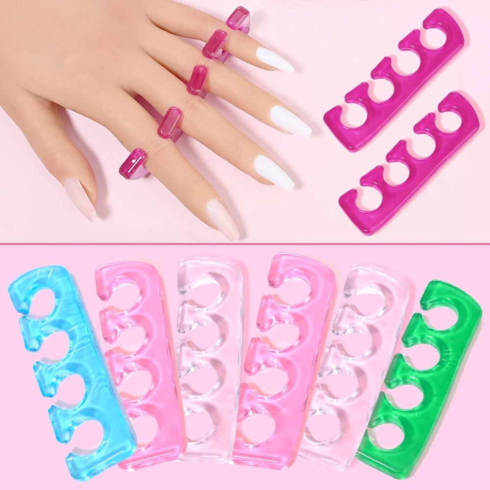 Soft Silicone Toe Separator for Perfect Manicure and Pedicure - Smarsty