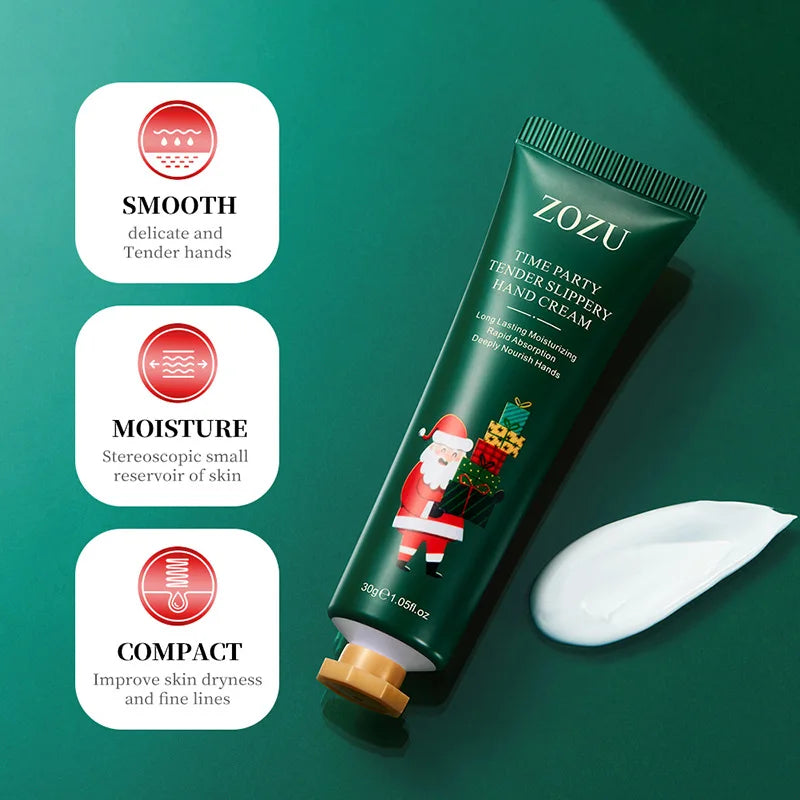 Rice Hand Cream Volumizing Rejuvenating Nourishing Moisturizing Refreshing Non-Greasy Hand Care Cream 30g - Smarsty