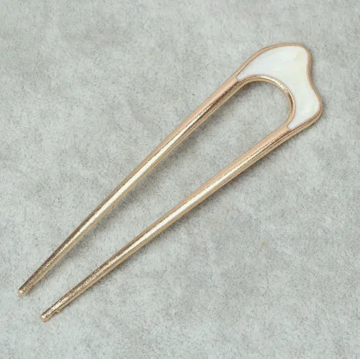 Korean Pearl Hairpins for Elegant Bun Styling - Smarsty