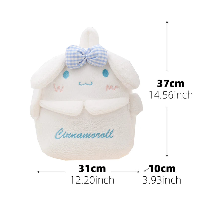 Cinnamoroll Anime Cartoon Large Capacity Kids Backpack - Smarsty