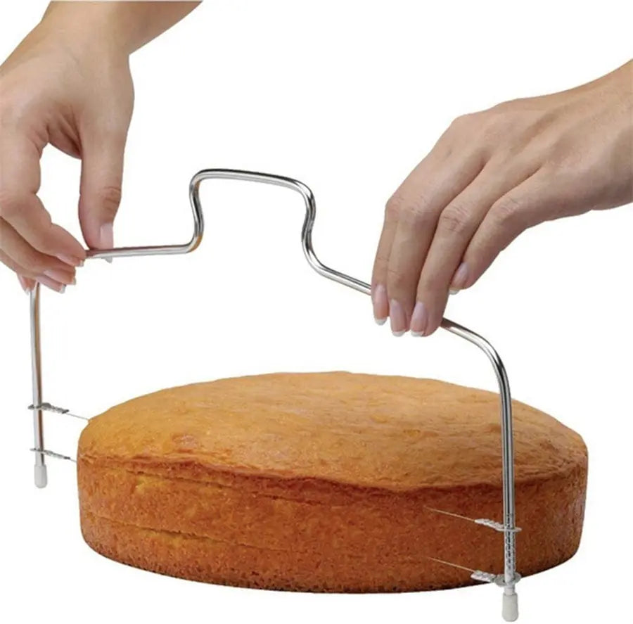 Adjustable Stainless Steel Cake Cutter for Perfect Layers - Smarsty