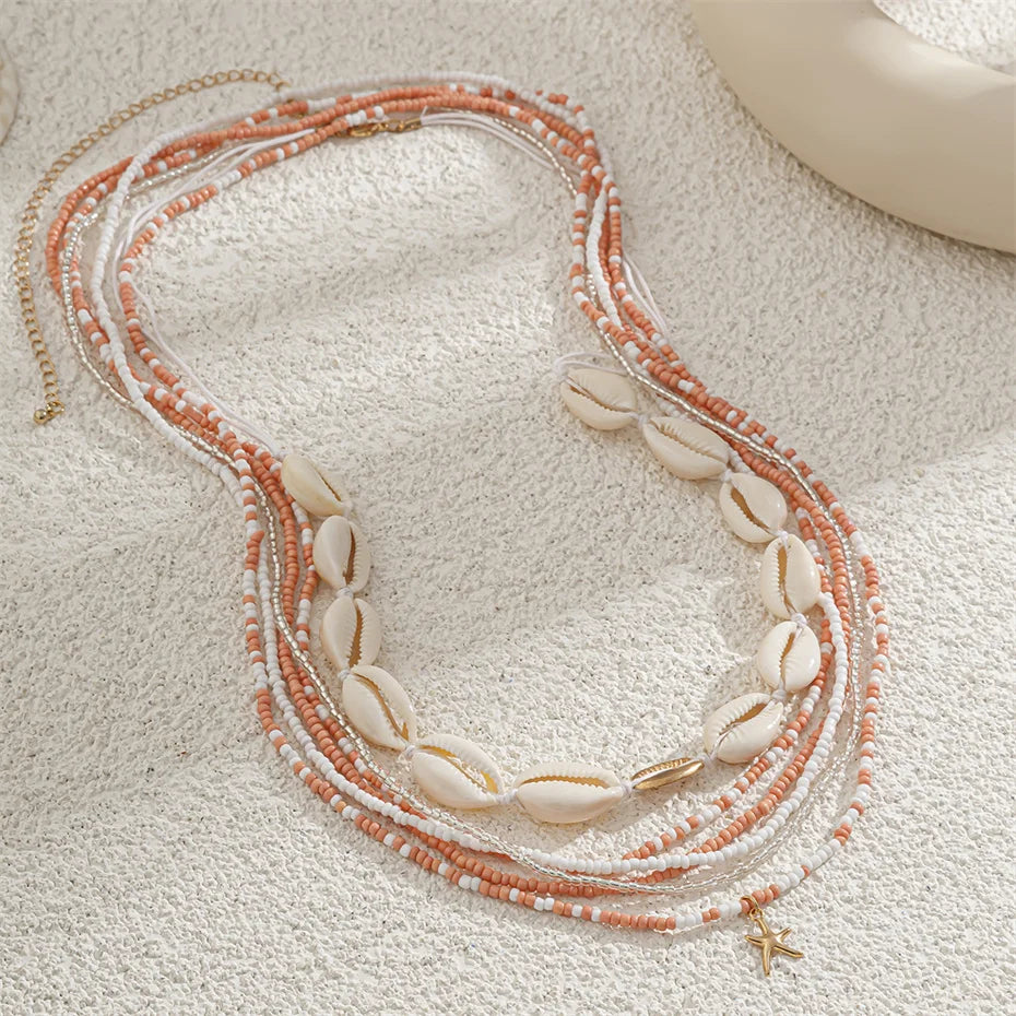 Boho Starfish Pendant Belly Chain for Women - Smarsty