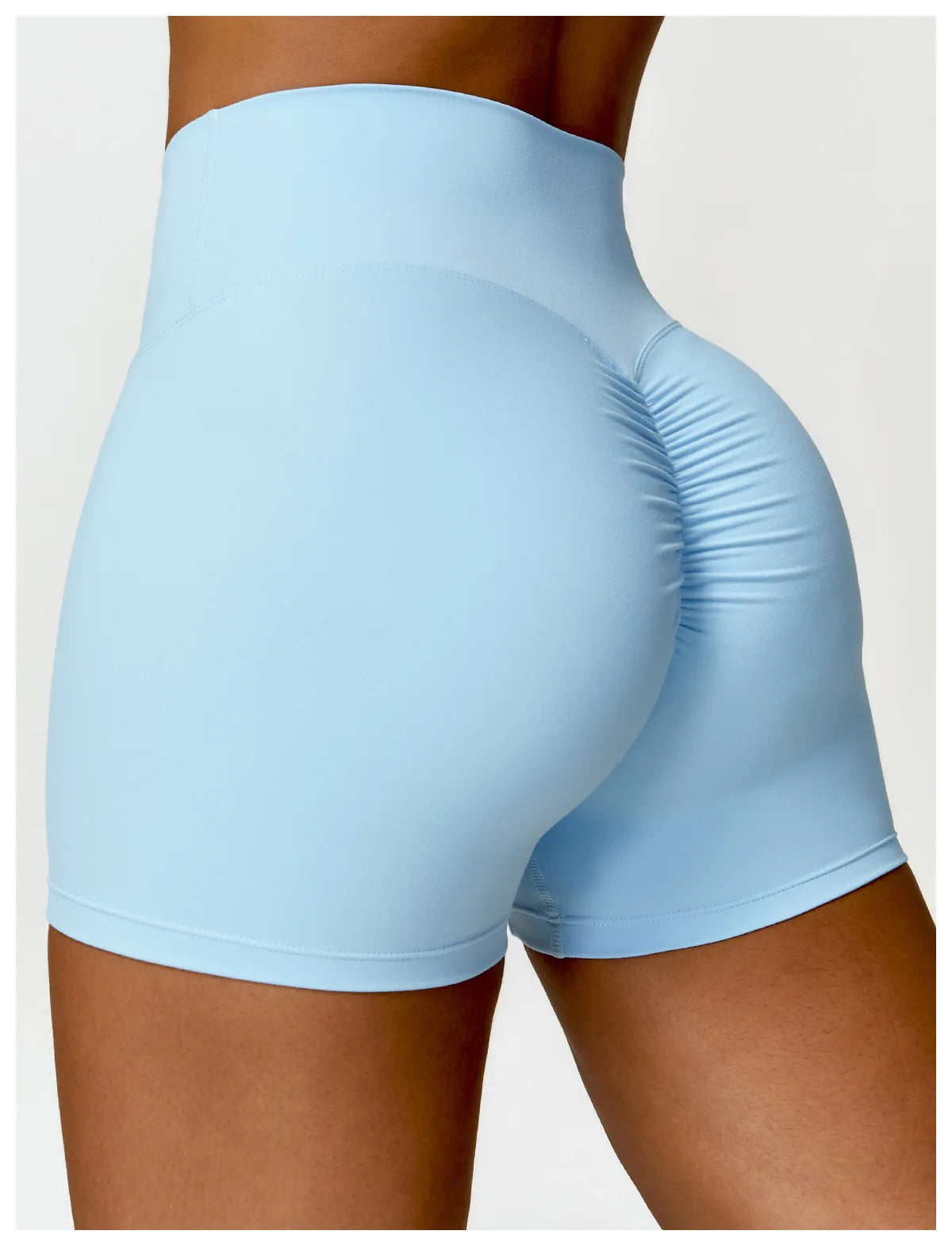 Ctenkevet Solid Color Women Fitness Quick-Dry Sport Short Women Cycling Soft Training Shorts Jog High Waist Yoga Short Legging - Smarsty