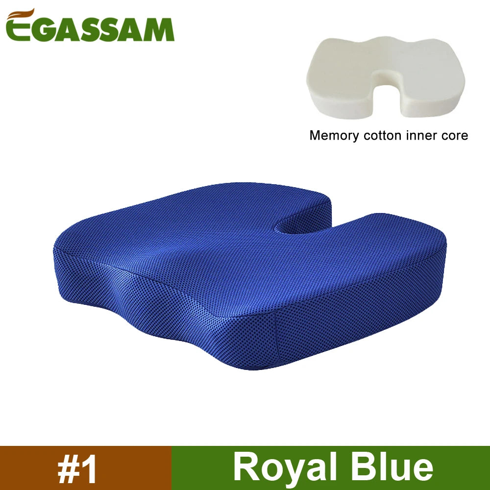 Memory Foam Seat Cushion for Tailbone Pain Relief - Smarsty