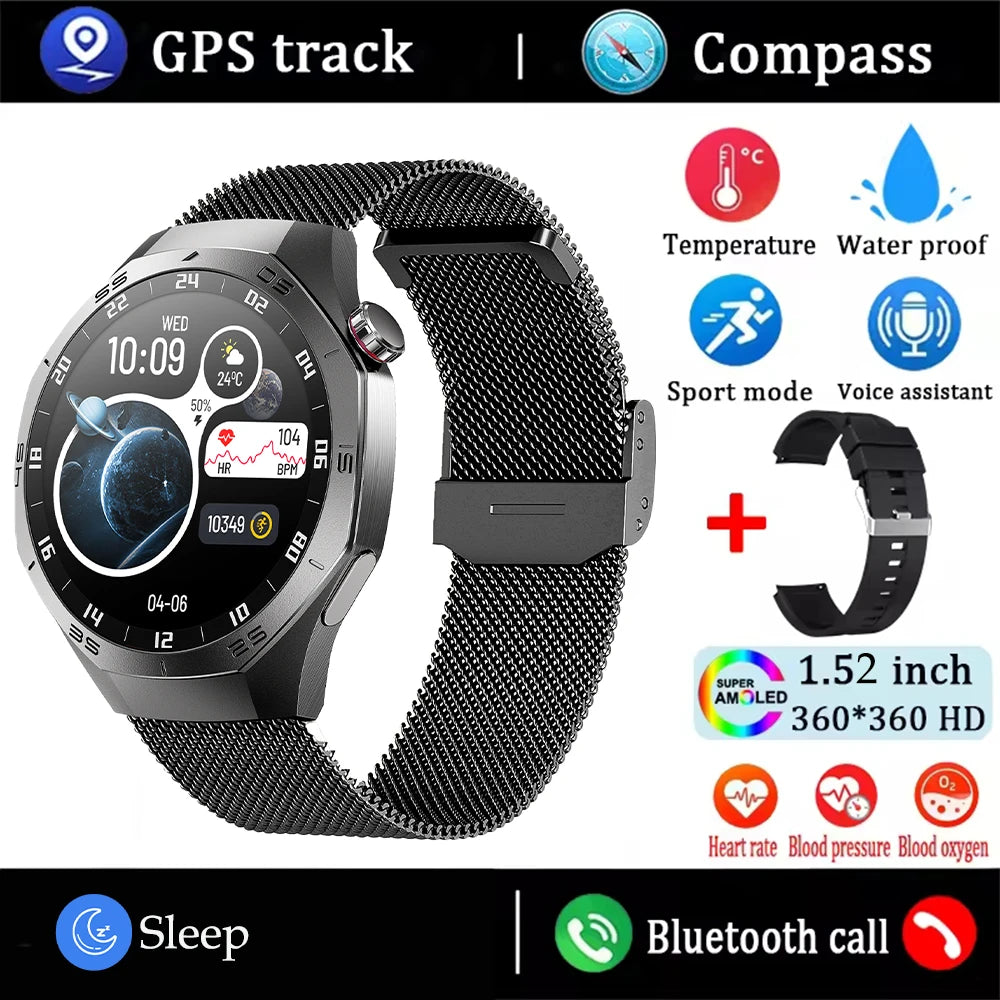Huawei GT5 Pro Smart Watch with AMOLED Display and GPS - Smarsty