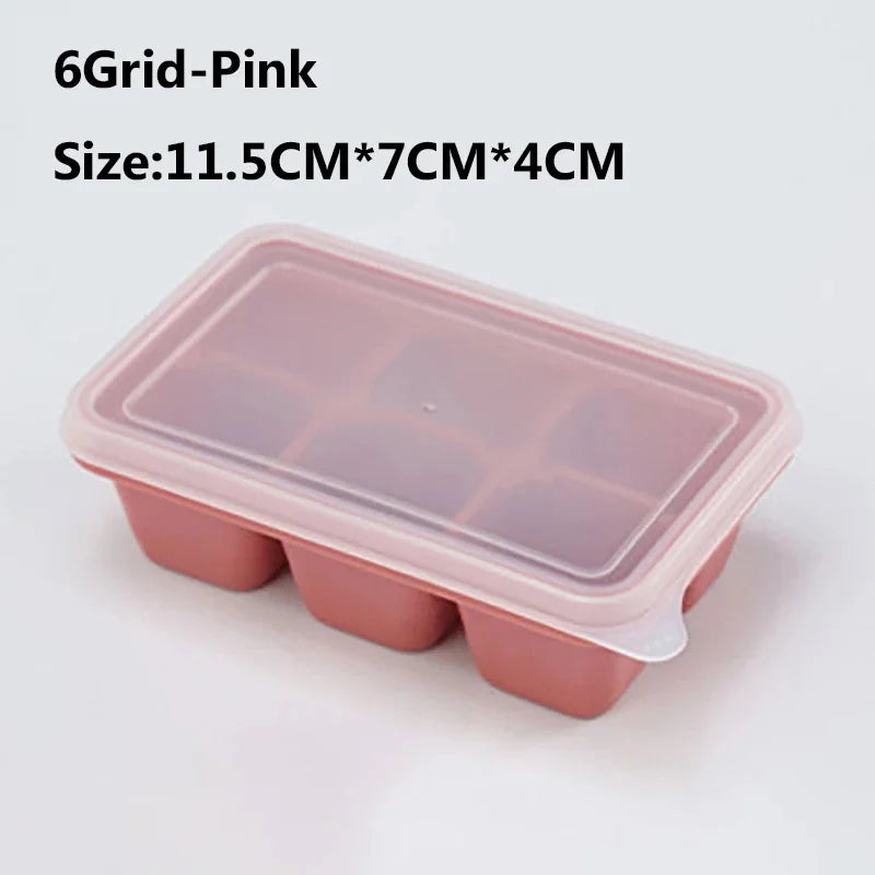 4/6/8/15/160 Grid Big Ice Tray Mold Giant Jumbo Large Food Grade Silicone Ice Cube Square Tray Mold DIY Ice Maker Ice Cube Tray - Smarsty