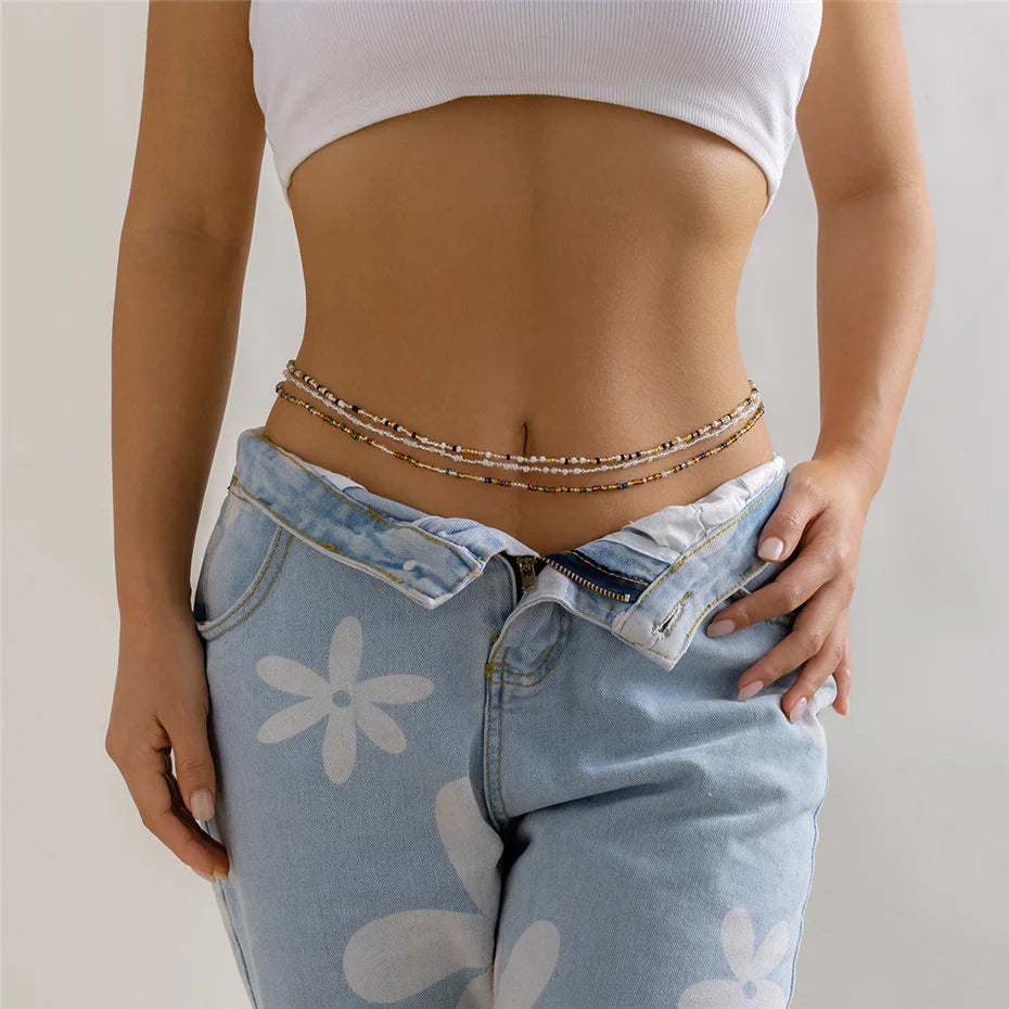 Ingemark Bohemia Waist Bead Belly Chain Set - Smarsty